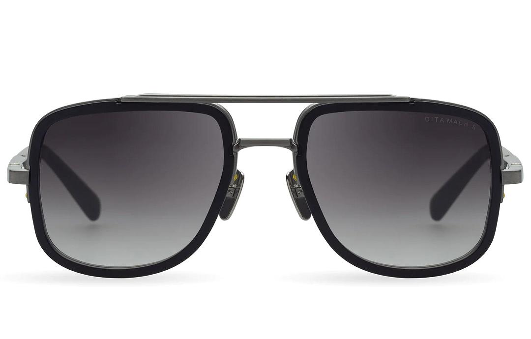 Dita Men's Mach S Sunglasses Black Sliver LKZ910843 USA